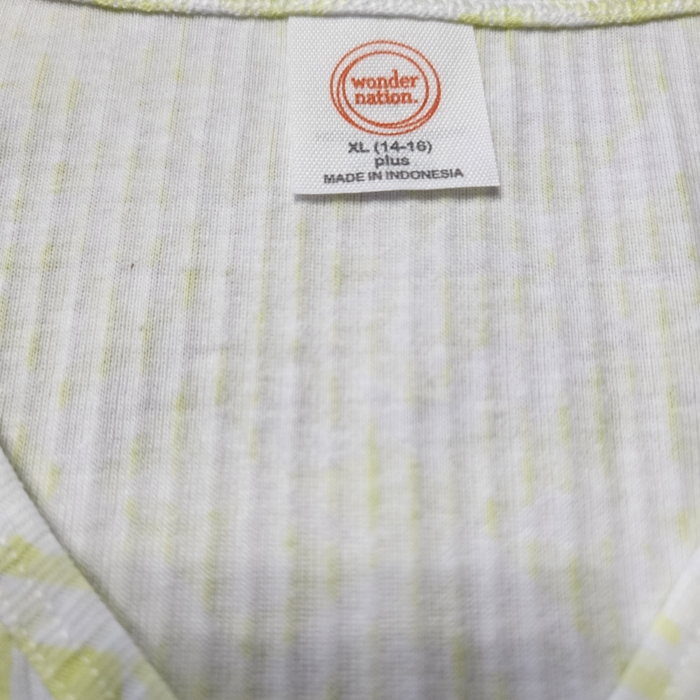 Girls Wonder Nation Tank Top NWT Sz XL (12-14) Plus - Picture 3 of 4